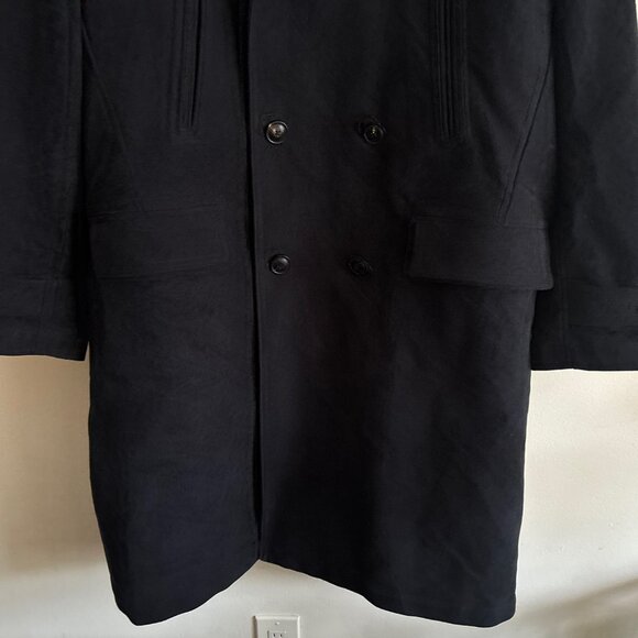 BNWT USD$998 Todd Snyder Double Breasted Moleskin Overcoat- Midnight Navy — XXL - Picture 5 of 16